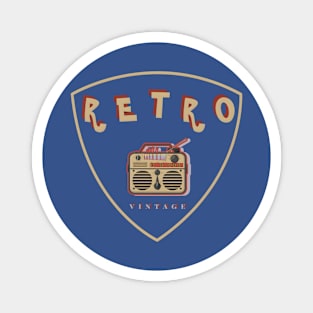 Retro Vintage Magnet